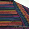Sarape Inspired Striped Cotton Knit Fabric ONLY ONE YARD CUTS