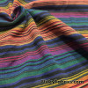 Sarape Inspired Striped Cotton Knit Fabric ONLY ONE YARD CUTS