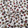 Cute Trucks, Boats, Trains and Planes Print French Terry 100% Cotton Fabric