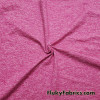 Heathered Hot Pink Athletic Activewear High Performance Poly Spandex Fabric By The Yard