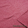 Heathered Pale Red Athletic Activewear High Performance Poly Spandex Fabric By The Yard