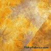 Shades of Yellow and Gray Tie Dye Print Nylon Spandex Bikini Swimsuit Fabric
