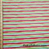Christmas Irregular Stripes Print Cotton Jersey Spandex Fabric at FlukyFabrics.com