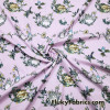 Totoro and Friends Rayon Woven Fabric – Pale French Lilac – Non-Stretch, 56″ Wide