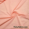 Dark Peach Swimsuit Lining Fabric at FlukyFabrics.com