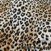 Lightweight Yellow and Black Animal Print Poly Spandex Fabric