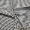 Yarn-Dyed Mini Gingham Taffeta Fabric – Black and White – Non-Stretch, 50″ Wide