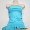 Light Sky Blue Solid Swimsuit Nylon Spandex Fabric