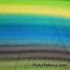 Gradient Stripes Lightweight Rayon Spandex Jersey Fabric