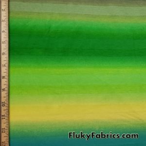 Gradient Stripes Lightweight Rayon Spandex Jersey Fabric at FlukyFabrics.com