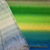 Gradient Stripes Lightweight Rayon Spandex Jersey Fabric