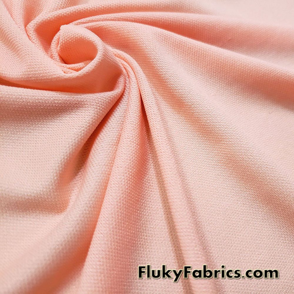 Dark Peach Swimsuit Lining Fabric by The Yard - Flukyfabrics.com