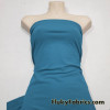 Lagoon Dusty Teal Blue Solid Nylon Spandex Fabric