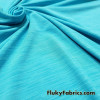 Beautiful Light Turquoise Blue Marl Style Lightweight Nylon Spandex Fabric
