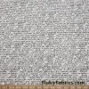 Phrases and Thoughts on Black Handwriting Print Cotton Jersey Knit at FlukyFabrics.com