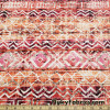 Distressed Ethnic Print Rayon Spandex Jersey Fabric at FlukyFabrics.com
