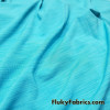 Beautiful Light Turquoise Blue Marl Style Lightweight Nylon Spandex Fabric