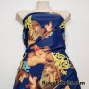 Baroque Cherubs on a Navy Background Quality Swimsuit Nylon Spandex Fabric