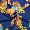 Baroque Cherubs on a Navy Background Quality Swimsuit Nylon Spandex Fabric