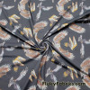 Birds of Prey on Dark Gray 4 Way Stretch Nylon Spandex Swimsuit Fabric