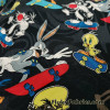 Vintage Cartoon Characters Print 45″ Wide Polyester Brocade Woven Fabric