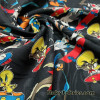 Vintage Cartoon Characters Print 45″ Wide Polyester Brocade Woven Fabric