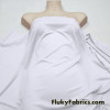 White Swimsuit Lining Fabric