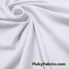 White Swimsuit Lining Fabric