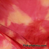 Shades of Red and Yellow Tie Dye Print Nylon Spandex Bikini Swimsuit Fabric