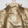 Gold Color Shiny 4-Way Spandex Fabric