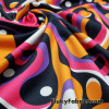 Groovy Lava Lamp Print Poly Spandex Fabric