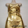 Gold Foil Lame Metallic Spandex Fabric