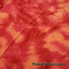 Shades of Red and Yellow Tie Dye Print Nylon Spandex Bikini Swimsuit Fabric