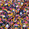 Groovy Lava Lamp Print Poly Spandex Fabric