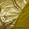 Gold Foil Lame Metallic Spandex Fabric