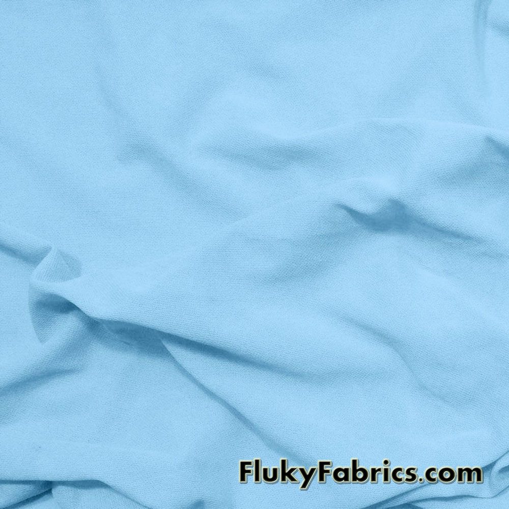 Light Blue Swimsuit Lining Fabric by the Yard
