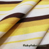 Vintage Vibes Striped Poly Rayon Spandex Jersey – Ideal for Apparel Projects