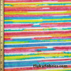 Bright Colorful Tie Dye Irregular Lines Print Stretch Mesh Poly Spandex Fabric at FlukyFabrics.com