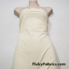 Vanilla Cream Solid Nylon Spandex Swimwear Fabric