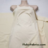 Vanilla Cream Solid Nylon Spandex Swimwear Fabric