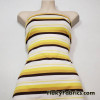 Vintage Vibes Striped Poly Rayon Spandex Jersey – Ideal for Apparel Projects