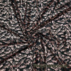 Butterflies and Moths in Rose Gold Foil 4 Way Stretch Nylon Spandex Bikini Swimsuit Swimwear Fabric