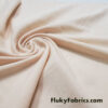Pale Nude Swimsuit Lining Fabric at FlukyFabrics.com