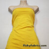 Copacabana Yellow Solid Nylon Spandex Swimwear Fabric by the Yard