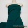 Dark Teal Green Solid Swimsuit Nylon Spandex Fabric