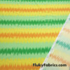 Zig-Zag Stripe in Bright Colors Nylon Spandex Fabric by the Yard