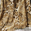 Feline Print Lightweight Cotton Spandex Fabric by the Yard