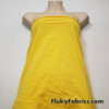 Copacabana Yellow Solid Nylon Spandex Swimwear Fabric by the Yard