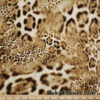 Feline Print Lightweight Cotton Spandex Fabric by the Yard
