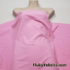 Chantilly Pink Matte Solid Nylon Spandex Swimwear Fabric by the Yard